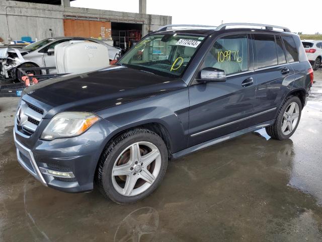 WDCGG0EB0FG386420 - 2015 MERCEDES-BENZ GLK 250 BLUETEC BLUE photo 1