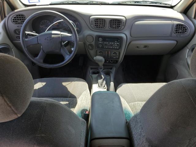 1GNDS13S222455798 - 2002 CHEVROLET TRAILBLAZE TAN photo 8