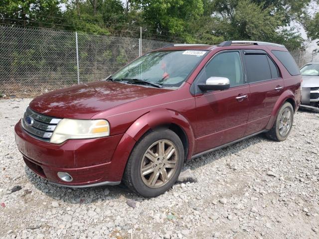 1FMDK06W18GA40397 - 2008 FORD TAURUS X LIMITED BURGUNDY photo 1