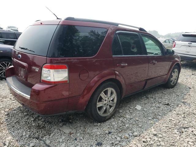 1FMDK06W18GA40397 - 2008 FORD TAURUS X LIMITED BURGUNDY photo 3