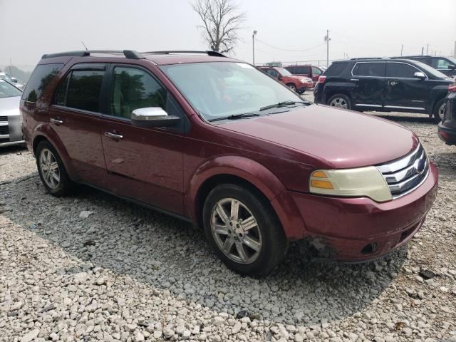 1FMDK06W18GA40397 - 2008 FORD TAURUS X LIMITED BURGUNDY photo 4