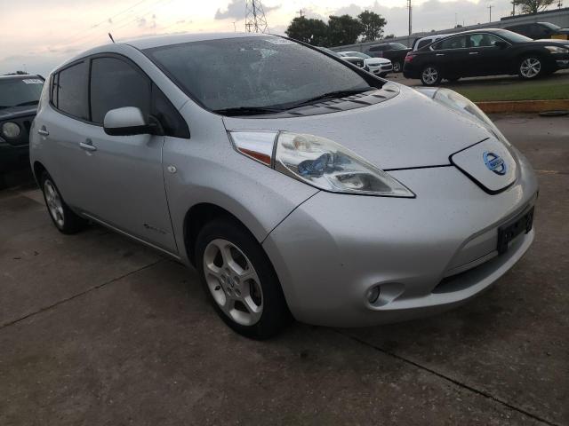 JN1AZ0CP5BT009574 - 2011 NISSAN LEAF SV SILVER photo 4