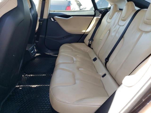 5YJSA1DN6CFP02847 - 2012 TESLA MODEL S Qəhvəyi foto 10