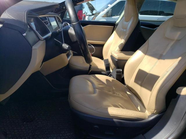 5YJSA1DN6CFP02847 - 2012 TESLA MODEL S Qəhvəyi foto 7