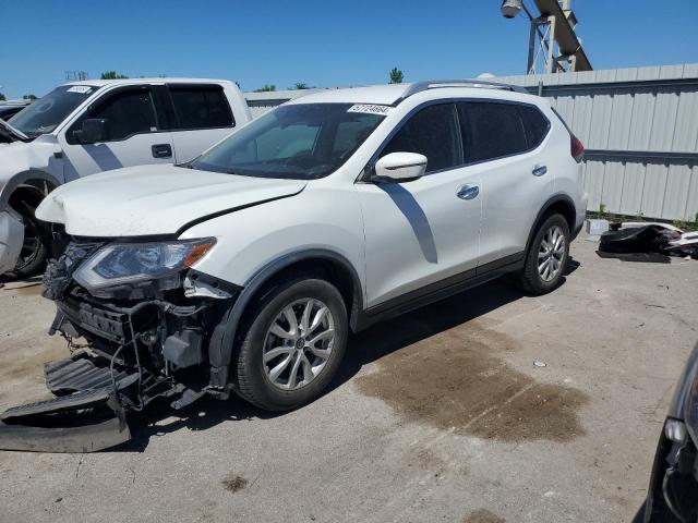 KNMAT2MT0JP586185 - 2018 NISSAN ROGUE S WHITE photo 1