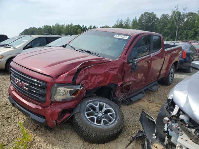 1GTG6CEN0J1273129 - 2018 GMC CANYON SLE RED photo 1