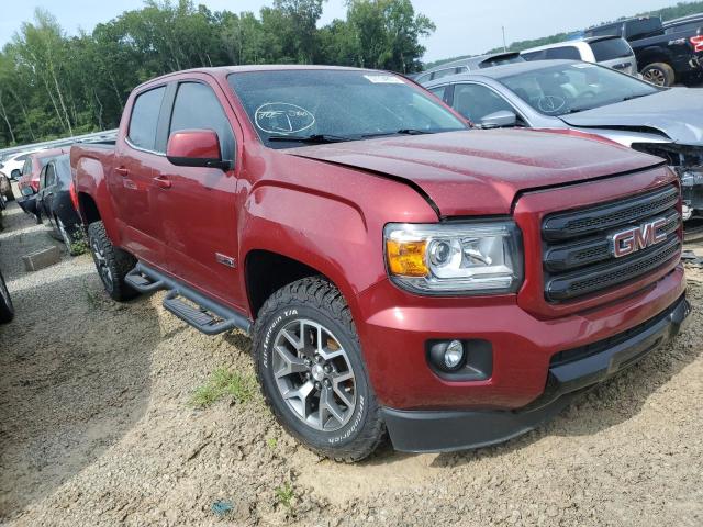 1GTG6CEN0J1273129 - 2018 GMC CANYON SLE RED photo 4