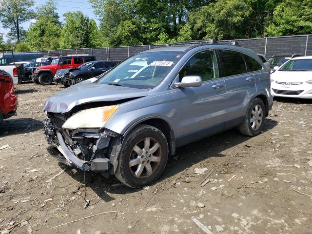 JHLRE48758C024230 - 2008 HONDA CR-V EXL TURQUOISE photo 1