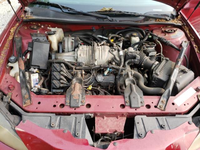 2G2WR524041363118 - 2004 PONTIAC GRAND PRIX GTP RED photo 11