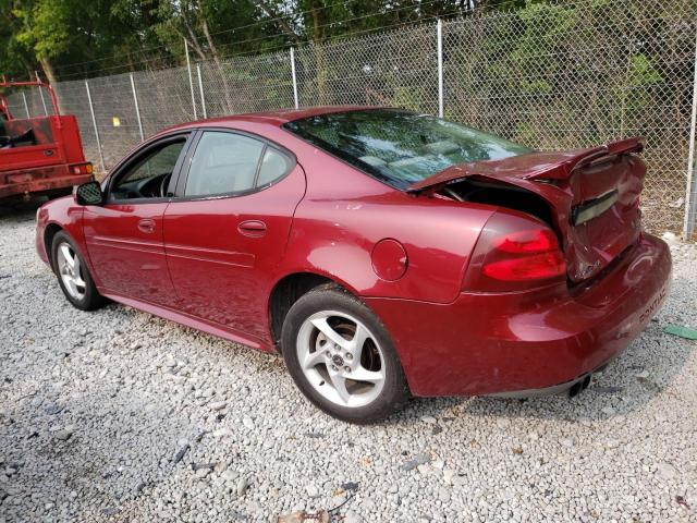 2G2WR524041363118 - 2004 PONTIAC GRAND PRIX GTP RED photo 2