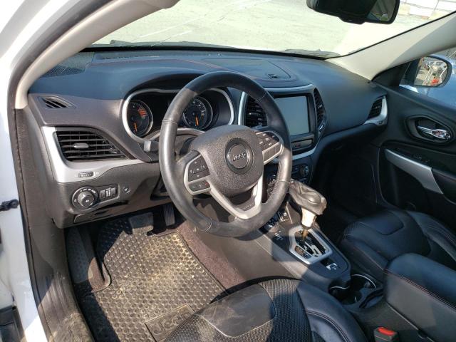 1C4PJMBS3HW571489 - 2017 JEEP CHEROKEE TRAILHAWK WHITE photo 8