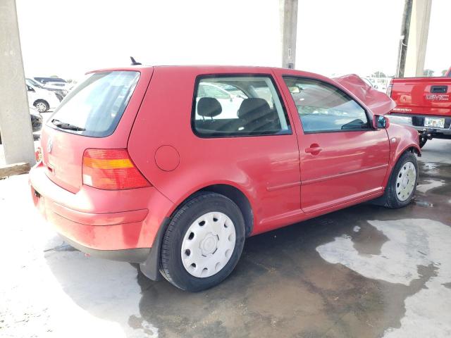 9BWBL61J644029145 - 2004 VOLKSWAGEN GOLF GL RED photo 3