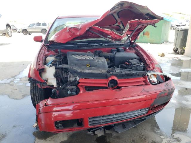 9BWBL61J644029145 - 2004 VOLKSWAGEN GOLF GL RED photo 5