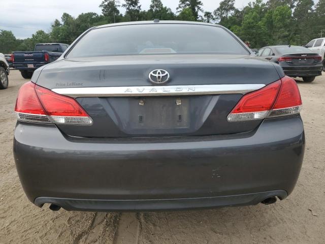 4T1BK3DBXBU413941 - 2011 TOYOTA AVALON BASE CHARCOAL photo 6