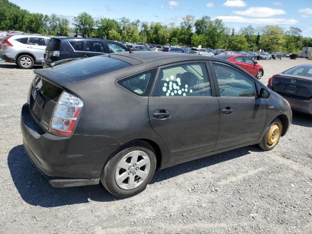 JTDKB20U683322346 - 2008 TOYOTA PRIUS BLACK photo 3