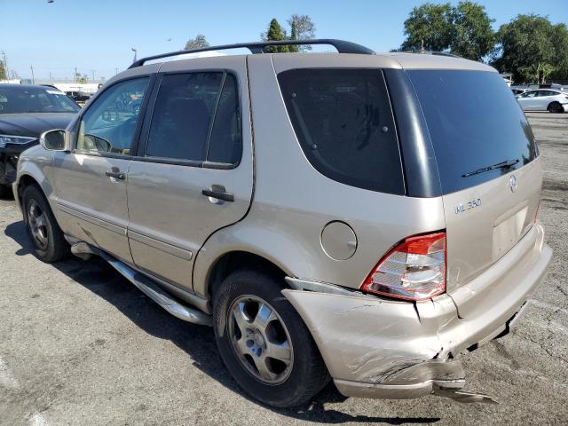 4JGAB57E43A416186 - 2003 MERCEDES-BENZ ML 350 GOLD photo 2