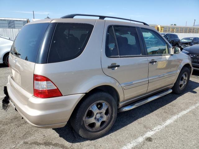 4JGAB57E43A416186 - 2003 MERCEDES-BENZ ML 350 GOLD photo 3