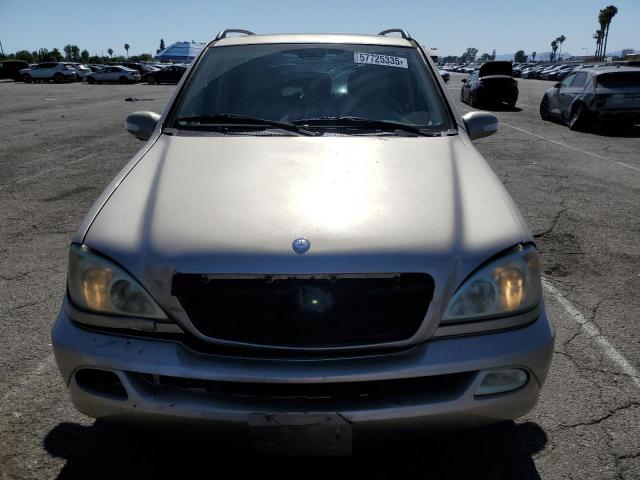 4JGAB57E43A416186 - 2003 MERCEDES-BENZ ML 350 GOLD photo 5