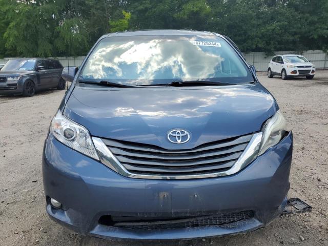 5TDYK3DC6DS365658 - 2013 TOYOTA SIENNA XLE BLUE photo 5