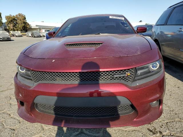 2C3CDXGJ9JH253165 - 2018 DODGE CHARGER R/T 392 MAROON photo 5