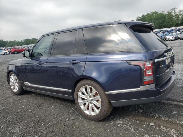 SALGS2PF9GA315102 - 2016 LAND ROVER RANGE ROVE HSE BLUE photo 2