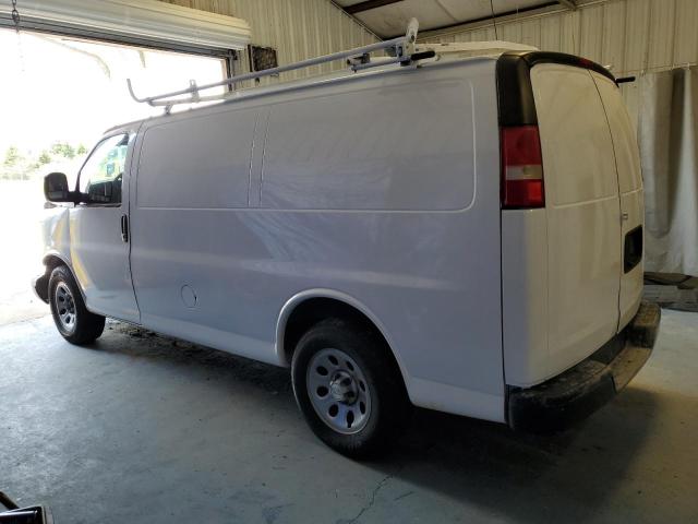 1GCSGAFX4E1183466 - 2014 CHEVROLET EXPRESS G1 WHITE photo 2