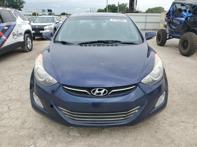 5NPDH4AE6DH416509 - 2013 HYUNDAI ELANTRA GLS BLUE photo 5