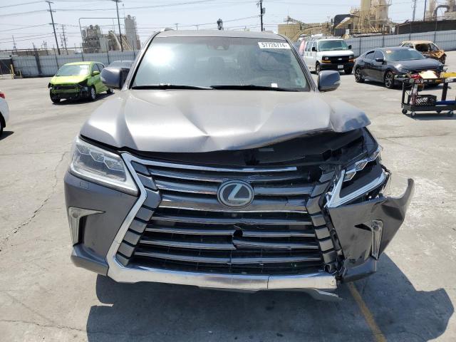 JTJHY7AX5H4221272 - 2017 LEXUS LX 570 GRAY photo 5