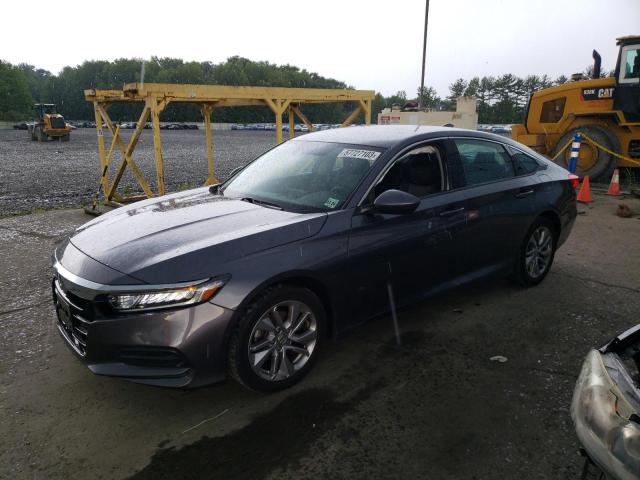 1HGCV1F18KA088704 - 2019 HONDA ACCORD EX LX CHARCOAL photo 1