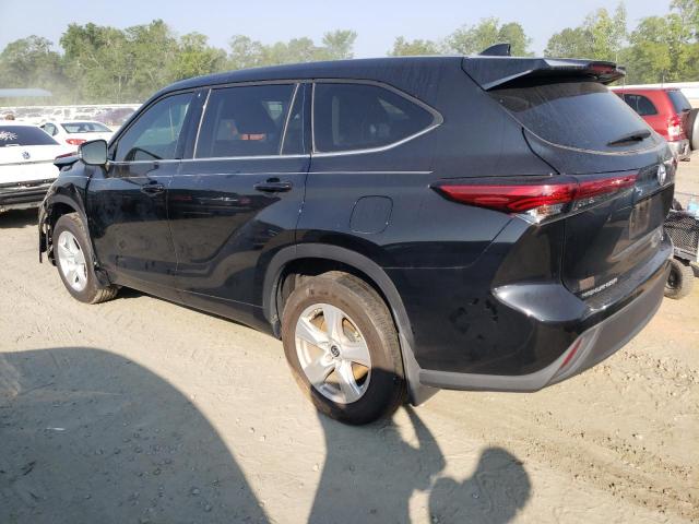 5TDZZRAH0MS043312 - 2021 TOYOTA HIGHLANDER L BLACK photo 2