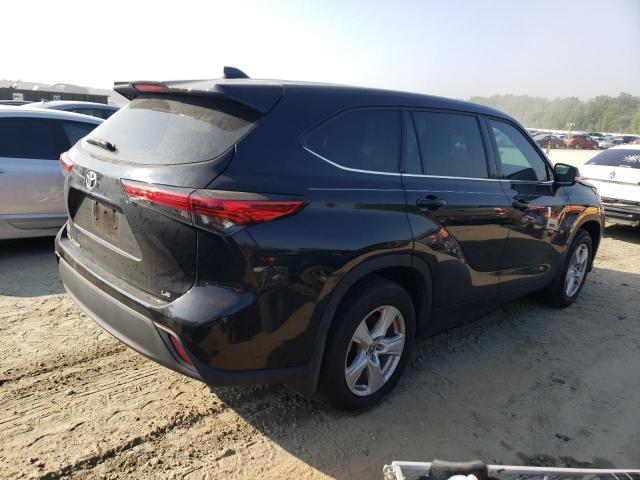 5TDZZRAH0MS043312 - 2021 TOYOTA HIGHLANDER L BLACK photo 3