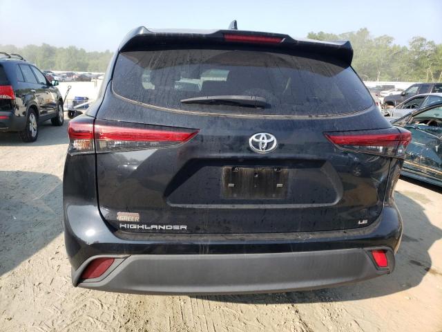 5TDZZRAH0MS043312 - 2021 TOYOTA HIGHLANDER L BLACK photo 6