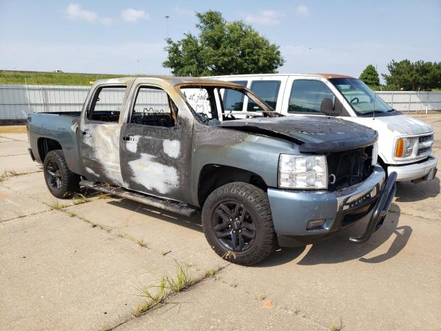 2GCEC13J771581678 - 2007 CHEVROLET SILVERADO C1500 CREW CAB TEAL photo 4