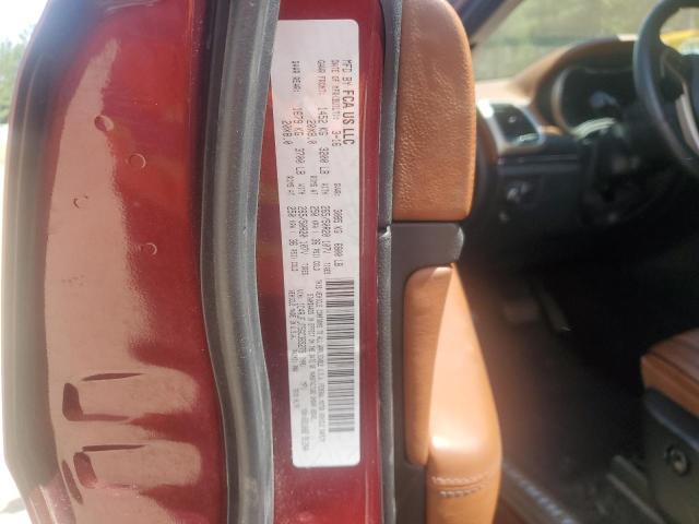 1C4RJFJT5GC365279 - 2016 JEEP GRAND CHER SUMMIT Շագանակագույն լուսանկար 12