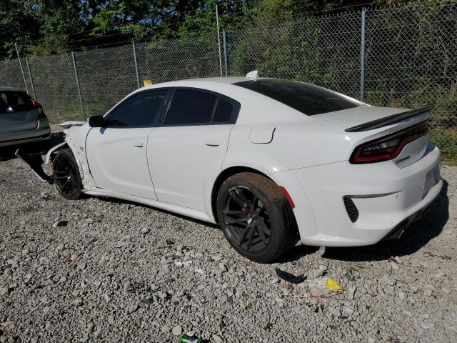 2C3CDXGJ8MH589765 - 2021 DODGE CHARGER SCAT PACK WHITE photo 2