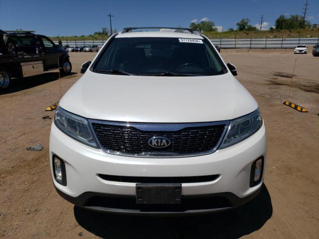 5XYKUDA70FG652099 - 2015 KIA SORENTO EX WHITE photo 5