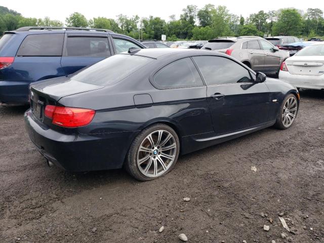 WBAKG7C53BE599063 - 2011 BMW 3 SERIES I BLACK photo 3