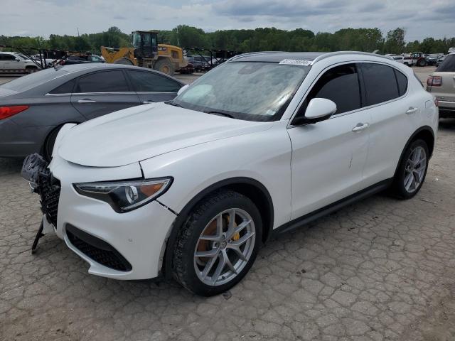 ZASFAKBN9J7C00533 - 2018 ALFA ROMEO STELVIO TI WHITE photo 1