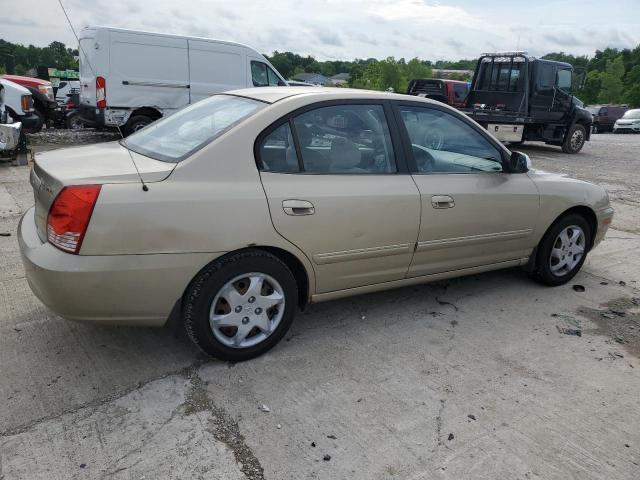 KMHDN46D55U195531 - 2005 HYUNDAI ELANTRA GLS GOLD photo 3