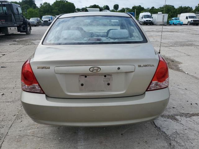 KMHDN46D55U195531 - 2005 HYUNDAI ELANTRA GLS GOLD photo 6