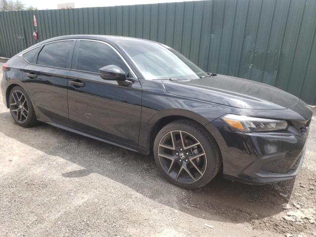 19XFL1H85NE015240 - 2022 HONDA CIVIC SPORT TOURING Schwarz Foto 4