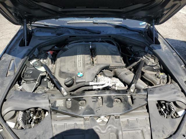 WBA6D0C51HG639493 - 2017 BMW 640 I GRAN COUPE BLACK photo 11