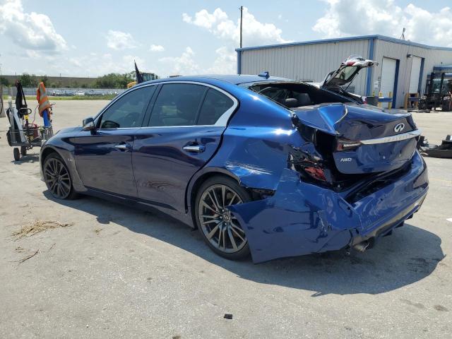 JN1FV7AR5JM481099 - 2018 INFINITI Q50 RED SPORT 400 BLUE photo 2