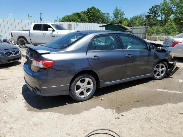 2T1BU4EE2CC901910 - 2012 TOYOTA COROLLA BASE GRAY photo 3