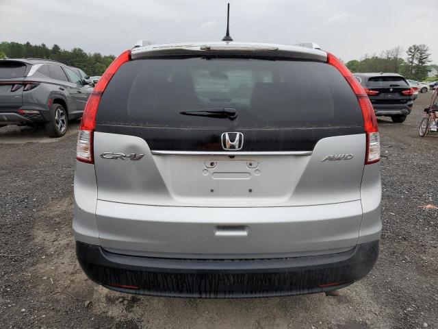 5J6RM4H71CL020176 - 2012 HONDA CR-V EXL ვერცხლისფერი ფოტო 6