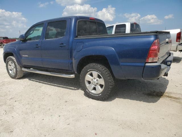 3TMLU42N75M001524 - 2005 TOYOTA TACOMA DOUBLE CAB BLUE photo 2