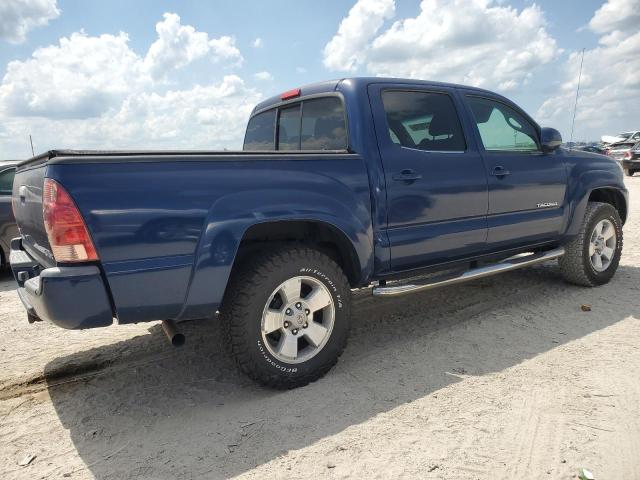 3TMLU42N75M001524 - 2005 TOYOTA TACOMA DOUBLE CAB BLUE photo 3