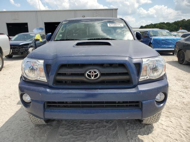 3TMLU42N75M001524 - 2005 TOYOTA TACOMA DOUBLE CAB BLUE photo 5