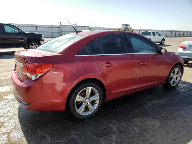 1G1PE5SB5D7137307 - 2013 CHEVROLET CRUZE LT RED photo 3