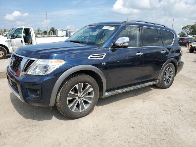 JN8AY2ND9J9057853 - 2018 NISSAN ARMADA SV BLUE photo 1